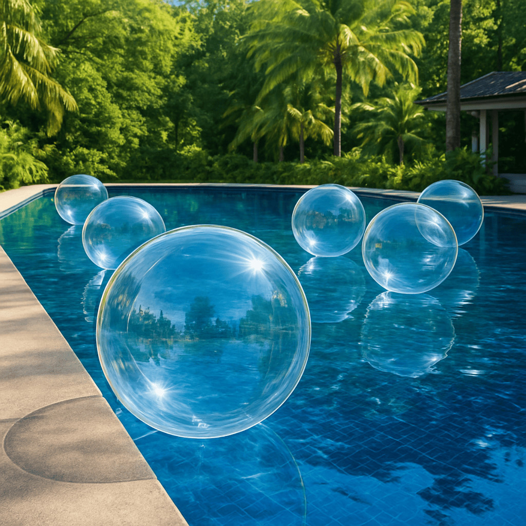 Kit com 5/10/20/50 Balões Bubble Bobo Cristal 24” (60 cm) – Decoração para Festas e Eventos