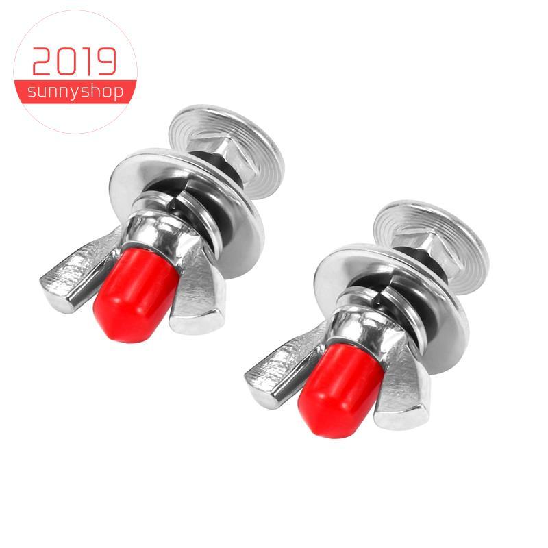 [Bestseller S] 2 Peças Parafusos De Mergulho Em Aço Inoxidável 316 Borboleta Placa Traseira Porcas De Asa Para Acessório