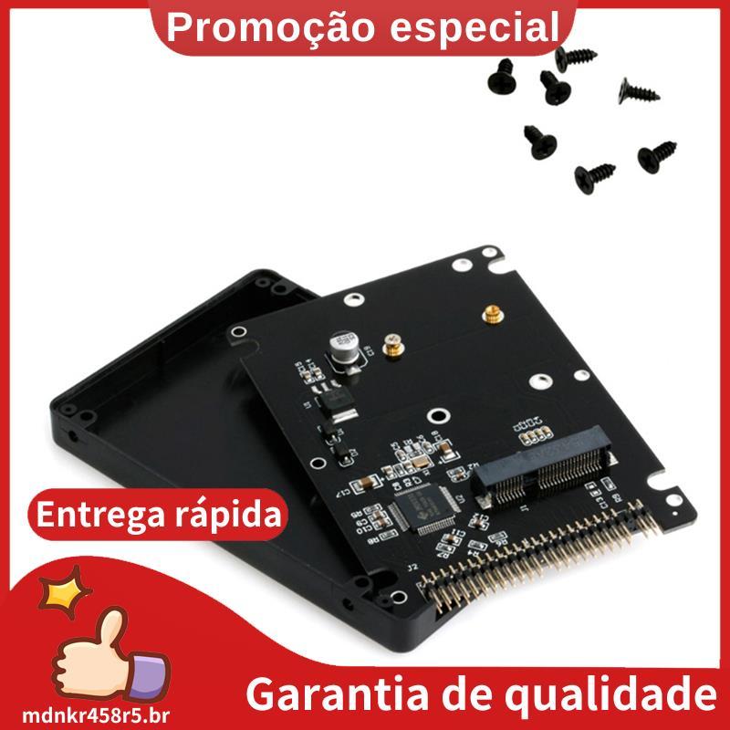 MSATA Para Placa Adaptadora De 2.5 Polegadas 44PIN IDE HDD SSD Porta Paralela Cartão De Transferência De Disco Rígido Co