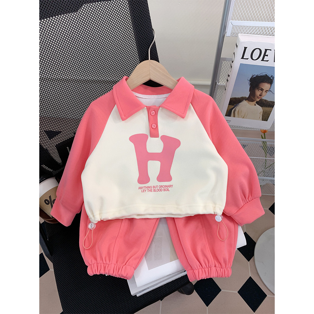 Meninas primavera ternos 2026 novo estilo moda moletom infantil primavera outono estilo esportes menina bebê moda influe