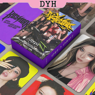 55pcs/box aespa photocards Rich Man Dirty Work Álbum Karina Winter Giselle NingNing Cartão LOMO Postal