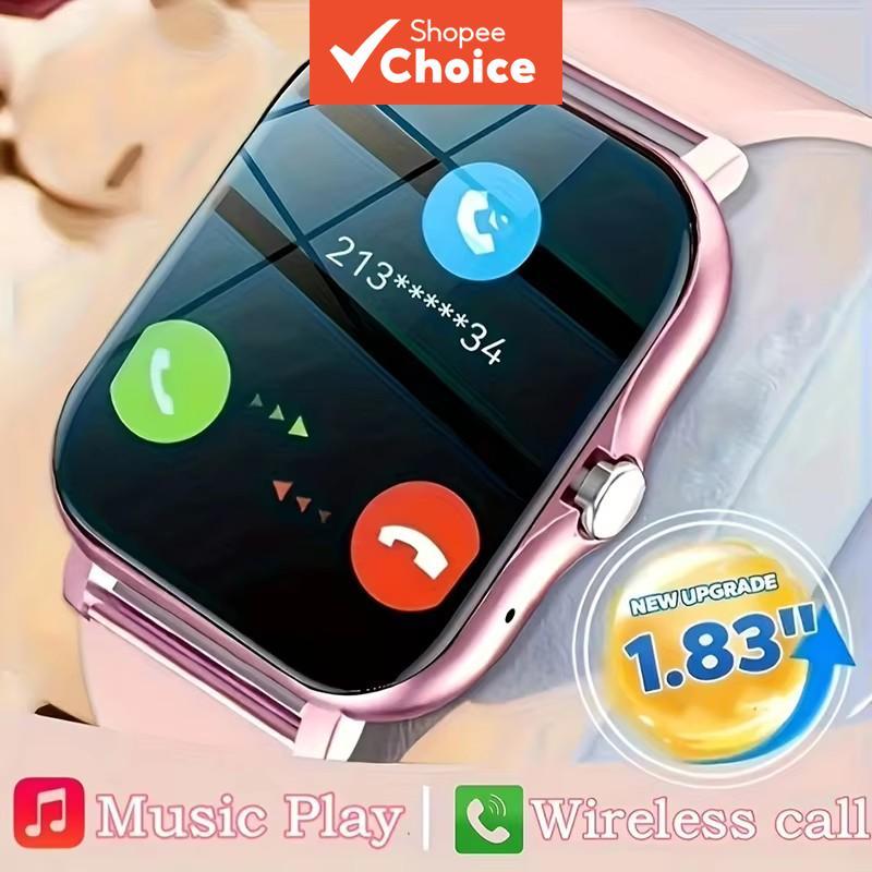 Relógio Esportivo Inteligente Fitness Cronômetro Monitor de Saúde à Prova d'Água Smartwatch Chamada Bluetooth para