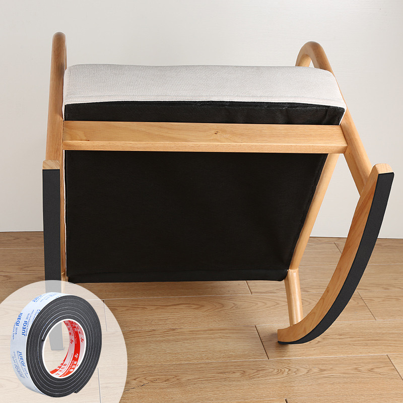 Cadeira pé esteira cadeira de balanço mesa perna antiderrapante adesivo anti-cama placa de som anormal mudo móveis Wear-