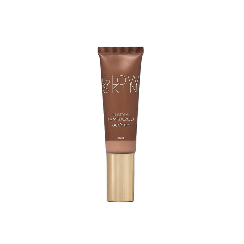 Primer Iluminador Facial Escuro Nádia Tambasco By Océane - Glow Skin Tan 30ml