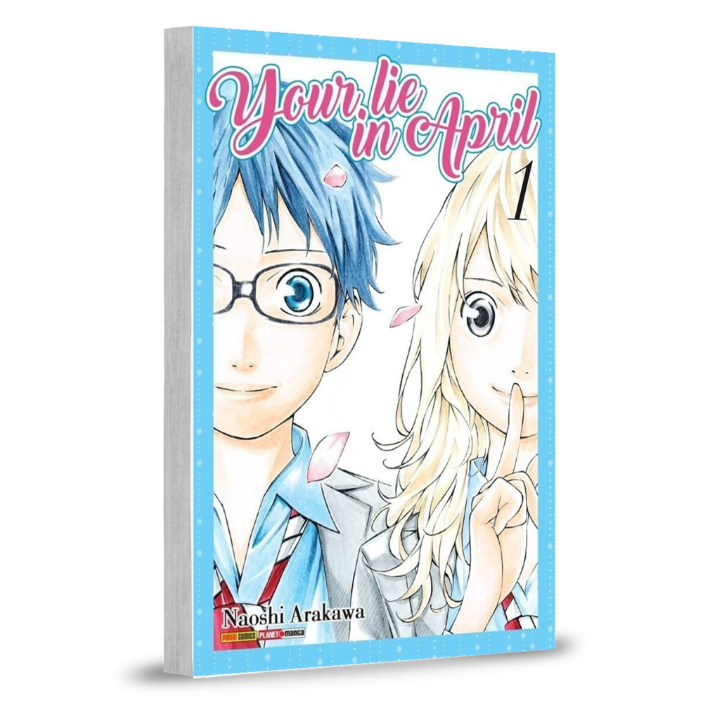 Mangá - Your Lie In April - 01 - Novo/Lacrado