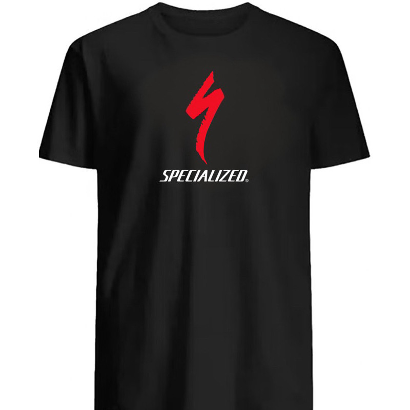 Camiseta Specialized Bike Masculina 100% Algodão Casual Ciclismo Confortável Estilo