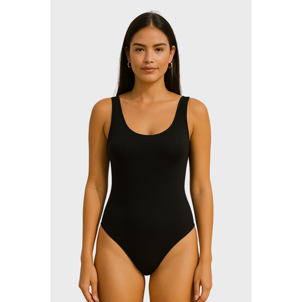 Maiô Body Feminino Suplex Estampado Sem Bojo Cavado Moda Praia 2026