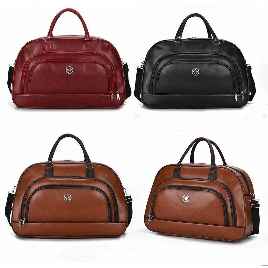 Mala Bolsa de Mão de Viagem Grande Couro Ecológico Feminina E Masculina JZ