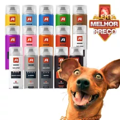 TOP Tinta Sprays Uso Geral 400ml - Autofix Cores e muito mais