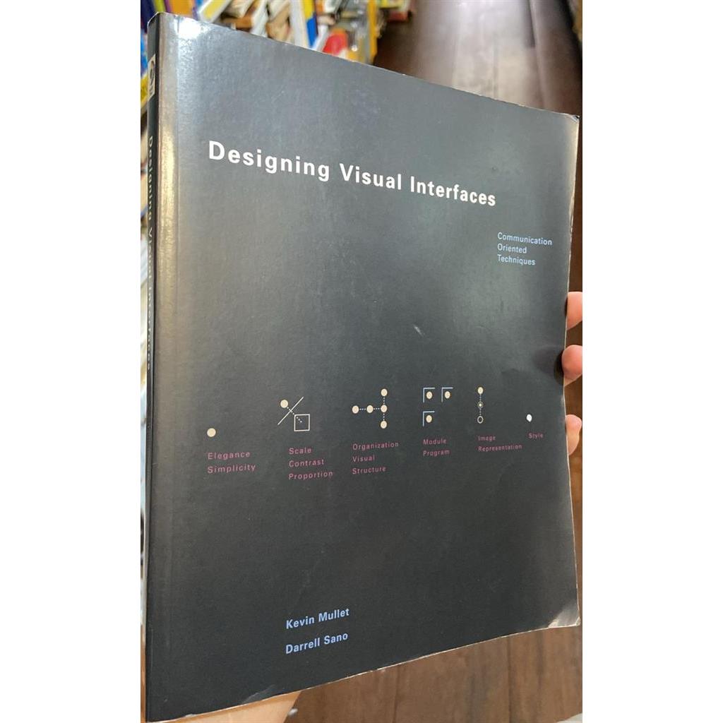 Designing Visual Interfaces Communication Oriented Techniques autor Kevin Mullet e Darrel Sano