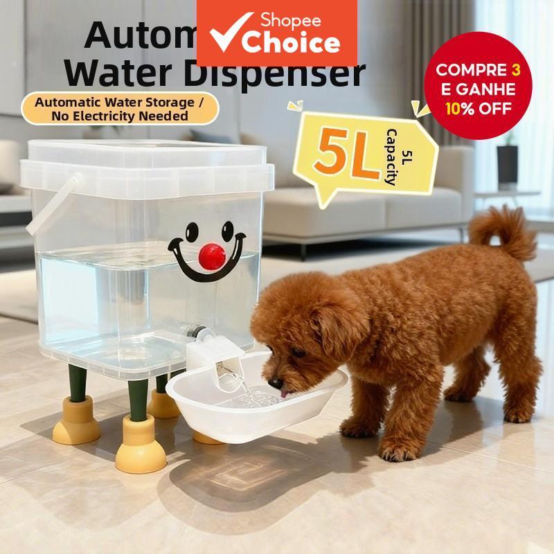 Fonte De Água Automática Para Animais De Estimação , Grande Capacidade , 3L , 5L , Alimentado Por USB , Silencioso , Gat