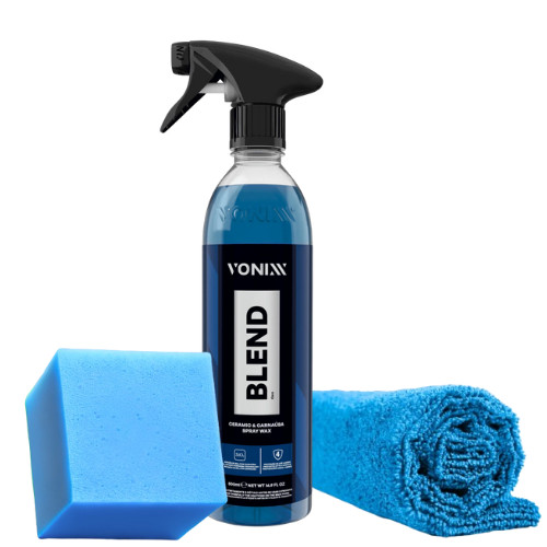 Cera de Carnaúba Blend Vonixx Spray 500ml + Pano