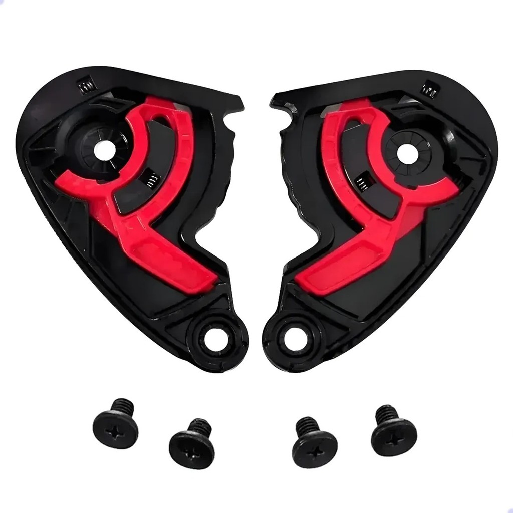 KIT REPARO FIXAÇÃO DA VISEIRA CAPACETE ASX / AXXIS V18B DRAKEN CITY EAGLE ORIGINAL