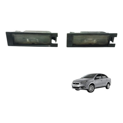 Lanterna Luz Placa Fiat Grand Siena 2012 2013 2014 Par