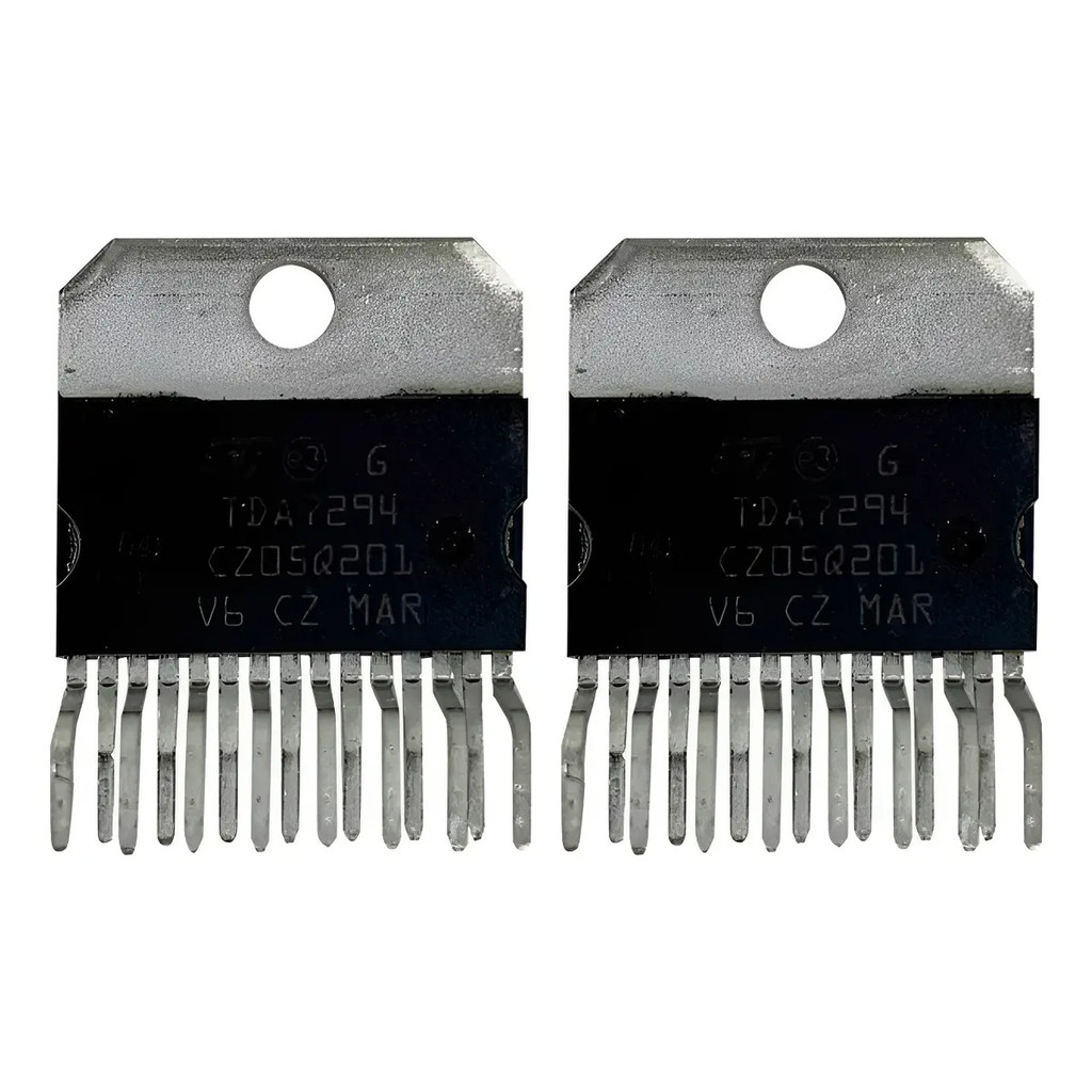 Kit 2 Circuito Integrado Ci Tda7294 Para Amplificador 100w