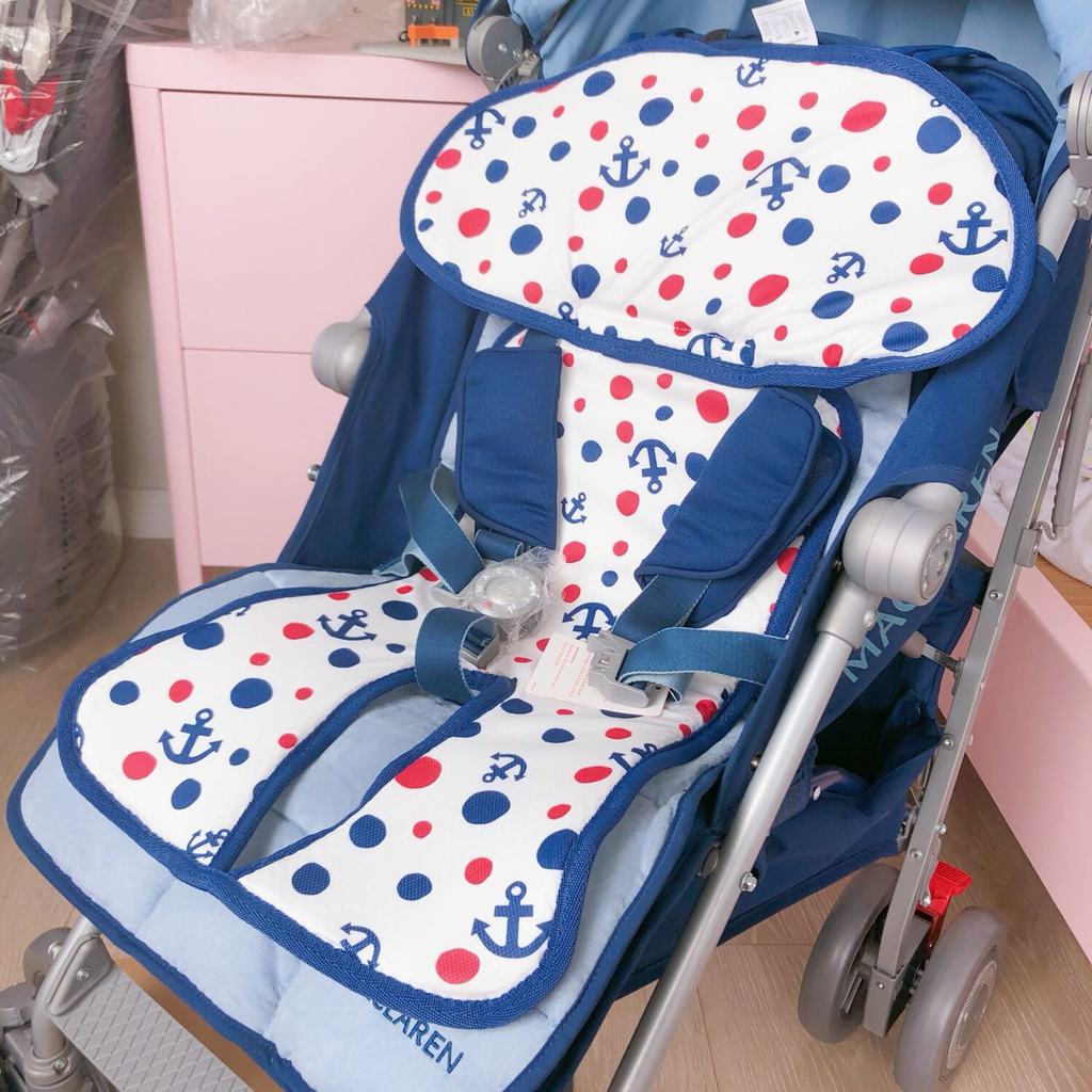 Almofada para carrinho de bebê fora do japão, almofada respirável, guarda-chuva, carrinho de bebê, cesta de assento de s