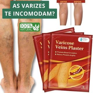 Kit 24 Adesivos Para Varizes Vasos e Veias