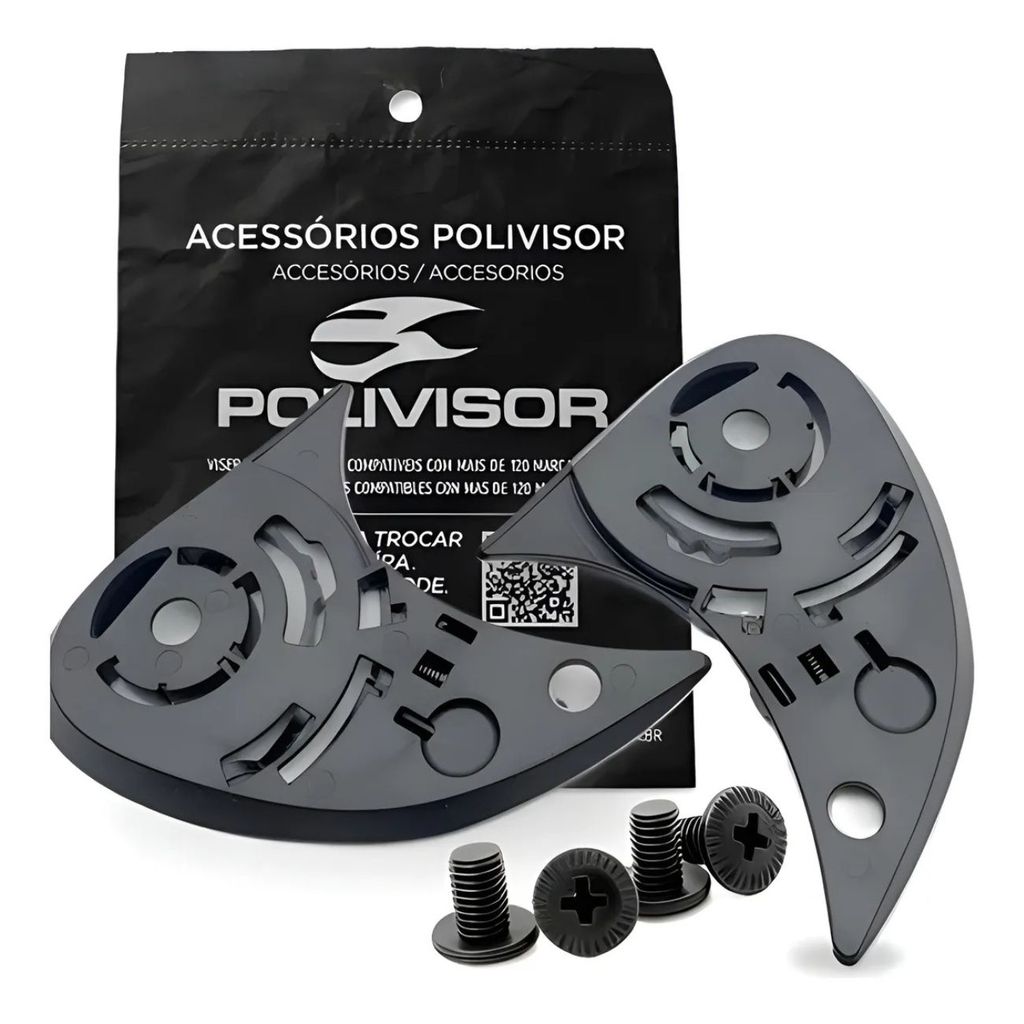 Reparo Kit Suporte Viseira Capacete Ls2 Ff350 Polivisor