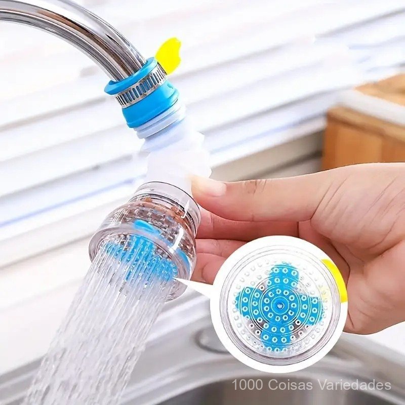 2/3/4 Pcs Bico Chuveirinho Arejador Torneira Cozinha RetráTil GiratóRia 360° Com Filtro
