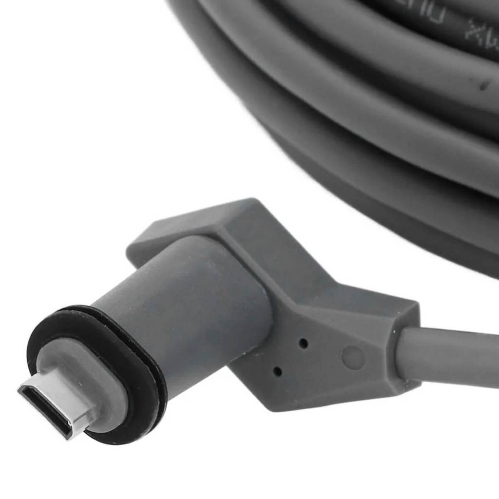 Cabo Reposição Starlink 15m V2 Gen2 Extensão Antena Roteador Satélite Retangular À Prova D'água
