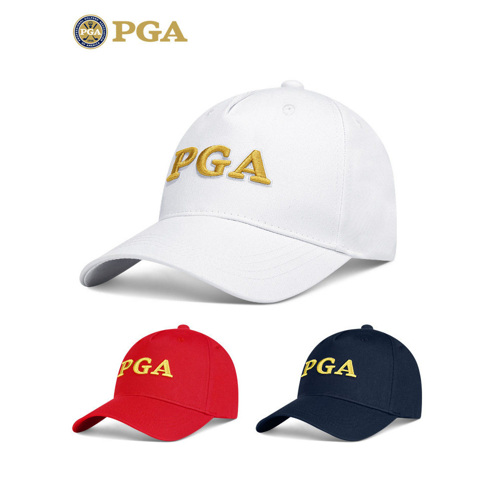 American PGA Golf Ladies Ball Cap Protetor solar Boné esportivo Tamanho ajustável Boné de beisebol Forro absorvente de s