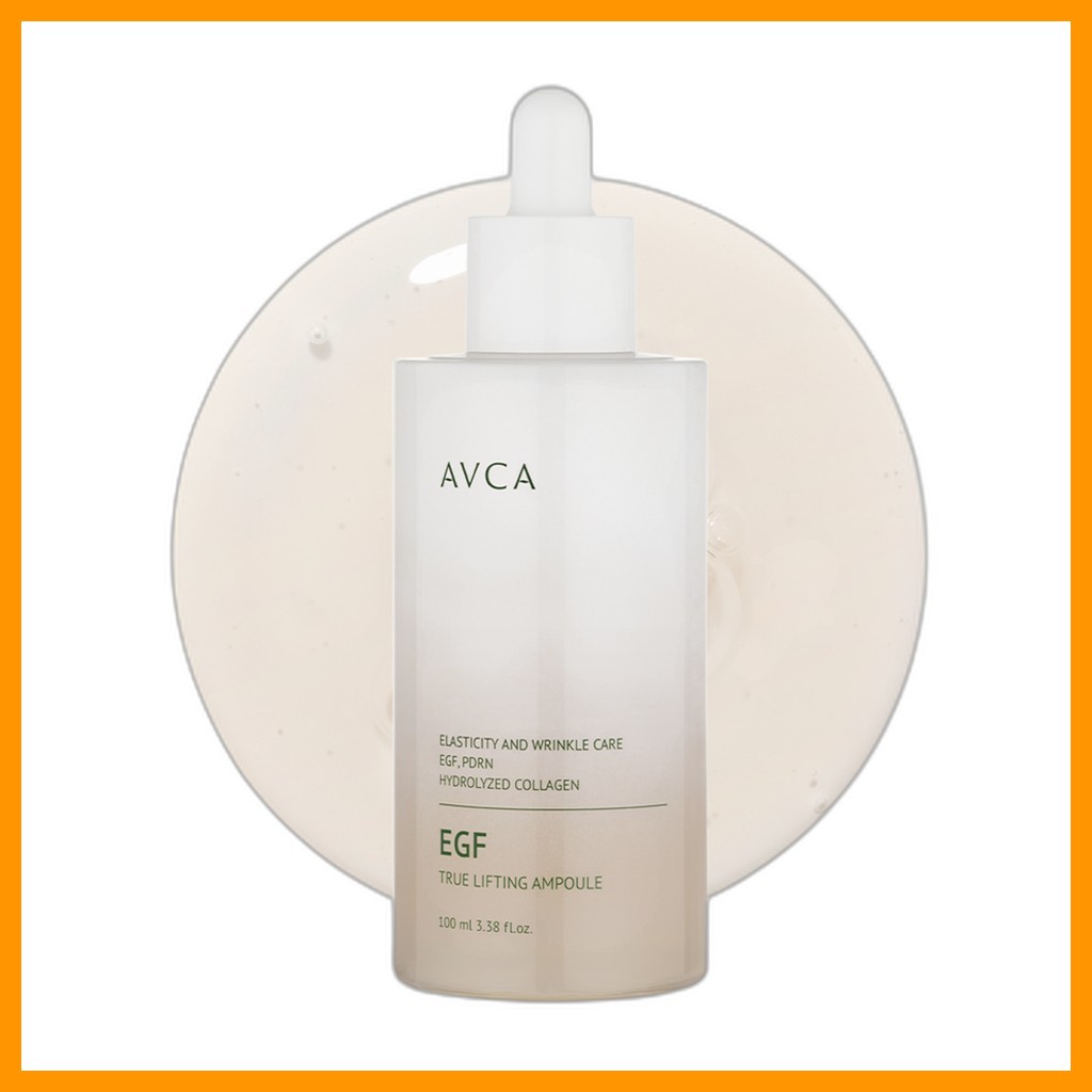 [avca] Ampola True Lifting EGF Elasticidade , 100ml , 1 Unidade/Coreana/Efeito Firmador/100 % Autêntico Por hitandj