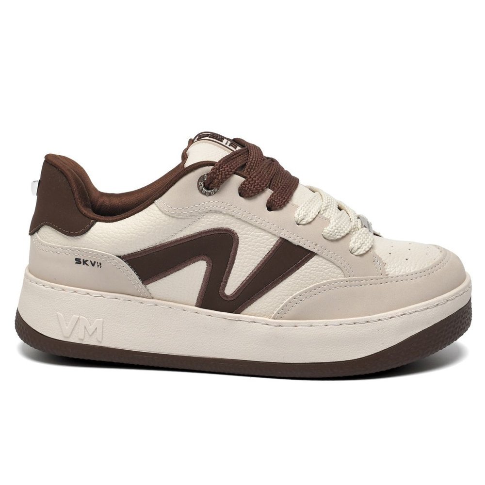 Tênis Via Marte Casual Feminino 209-017 Plataforma Confortável Fashion Original