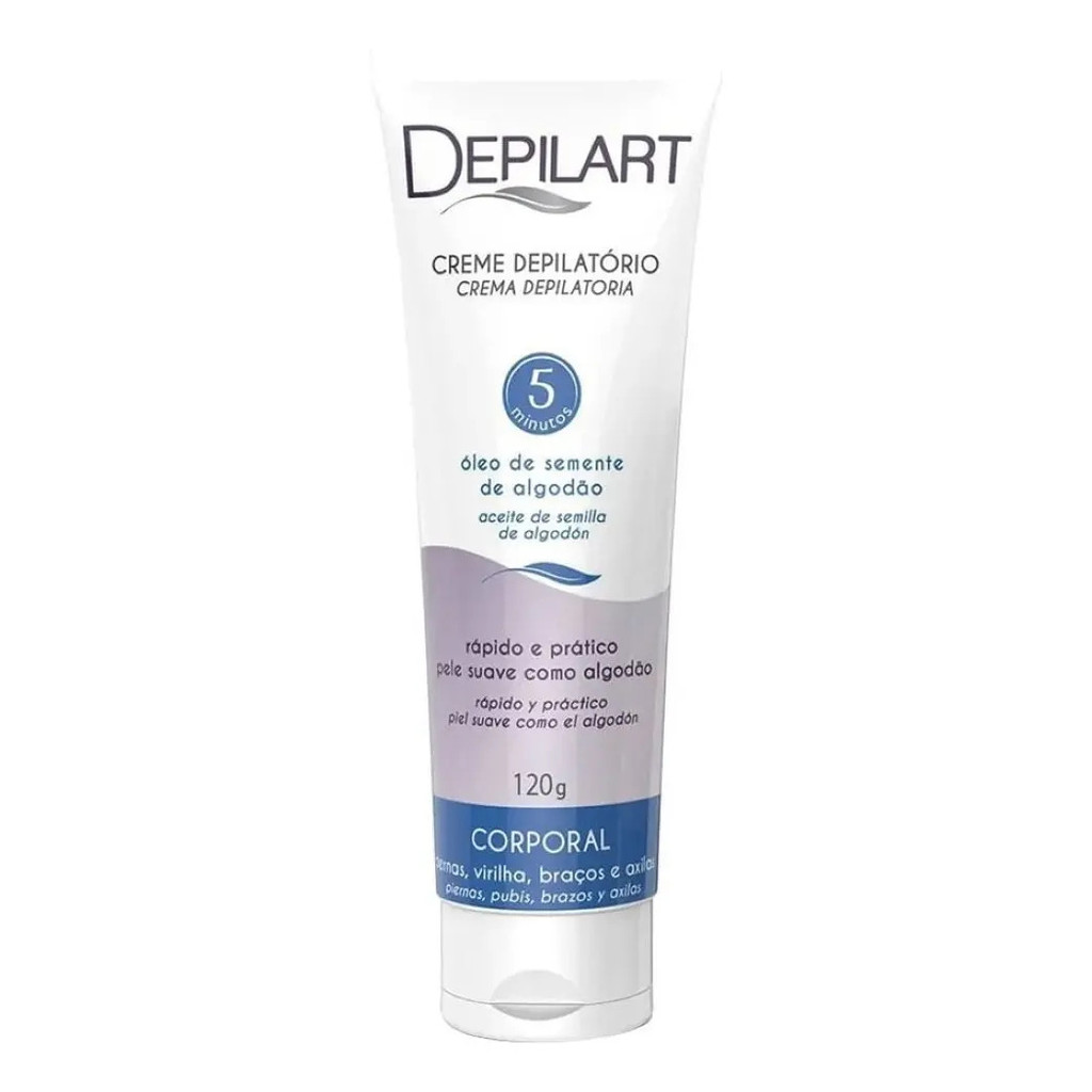 Creme Depilatório Corporal 120g - Depilart Sensível