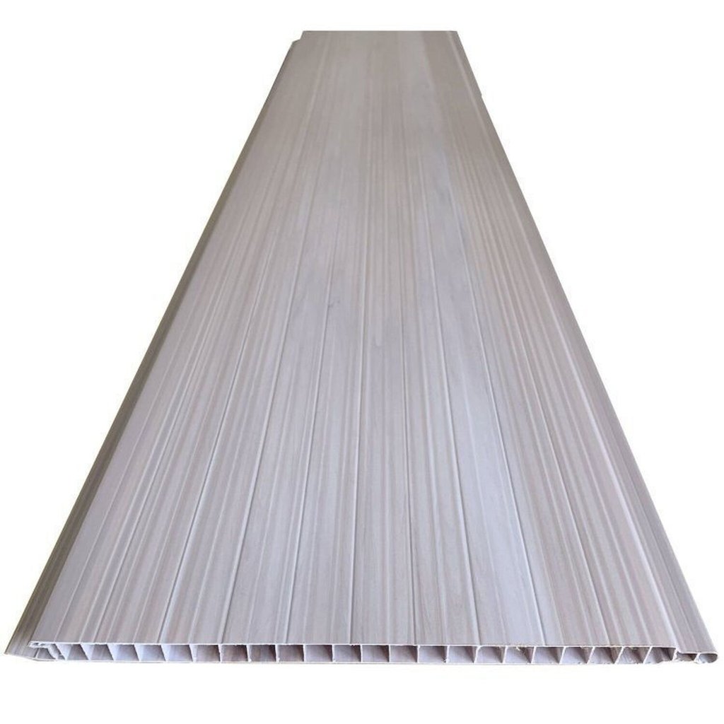 Kit 30m² Forro de PVC Plus 8MMX20CMX3M Carvalho Berlin Bege Bariri Carvalho Berlim