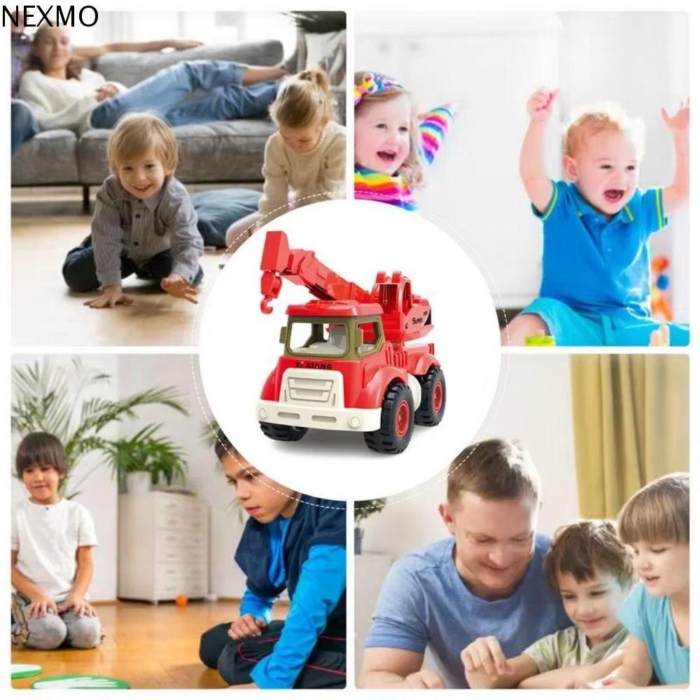 Brinquedo De Caminhão Basculante NEXMO , Função Multiuso , Caminhões De Construção De Design Inovador , Brinquedos Infan
