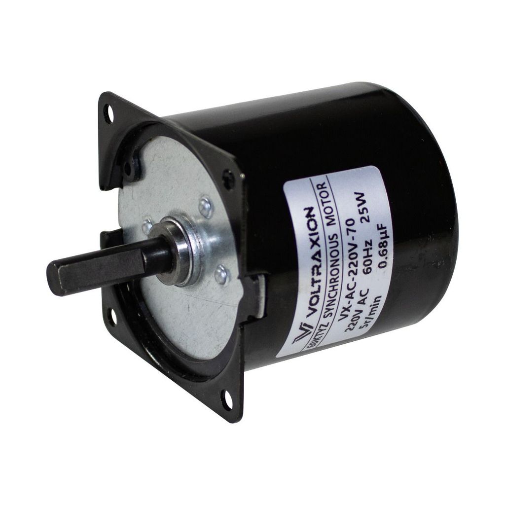 Motor AC com Caixa de Redução 220V 70kgf.cm 5RPM VX-AC-220V-70 - Voltraxion