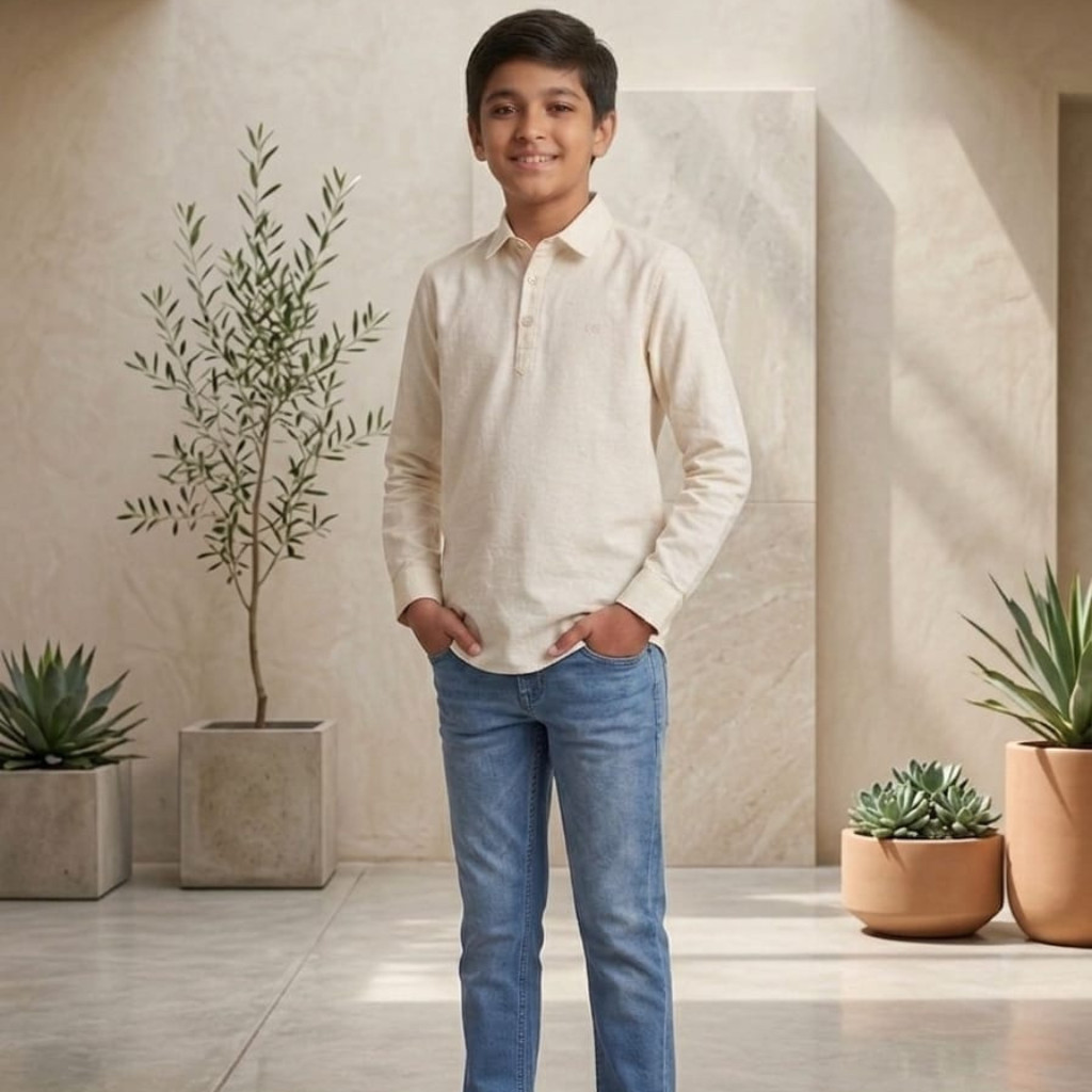 Bata Ogochi Infantil Manga Longa Slim Concept Gola Italiana