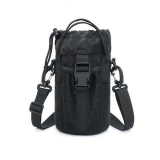 Bolsa Tática Porta Garrafa 1.5L Nylon Multifuncional Suporte Garrafa Água Camping Trilhas MOLLE Cabe Celular