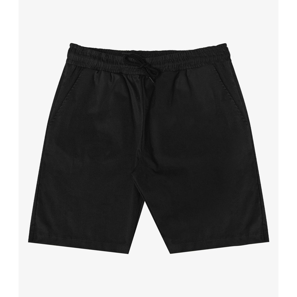Bermuda Juvenil Em Sarja Masculina Minty Preto