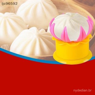 [ljc] Molde Baozi Chinês Colorido , Fabricante De Para Pão Recheado No Vapor , Modelador Dim Sum [BR]