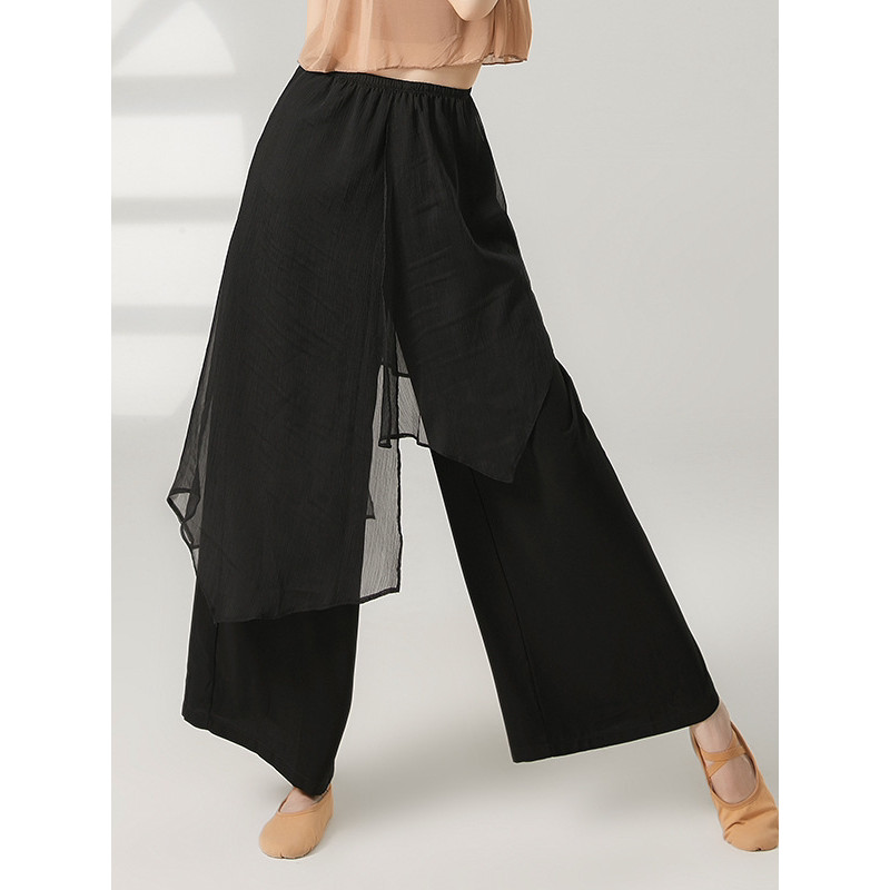 Roupas de prática de dança moderna calças de dança femininas soltas novo estilo roupas de desempenho dança clássica eleg