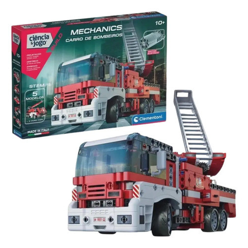 Carro De Bombeiros Laboratório De Mecânica F01335 Fun Divirta-se