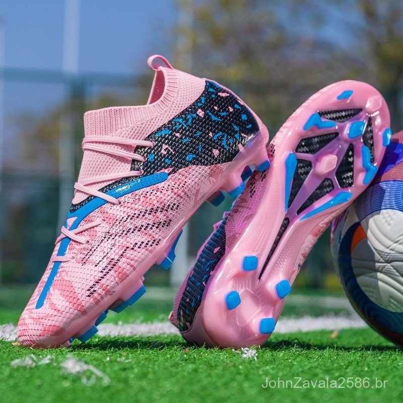Chuteiras Universais Masculinas para Campo de Futebol e Tênis de Academia