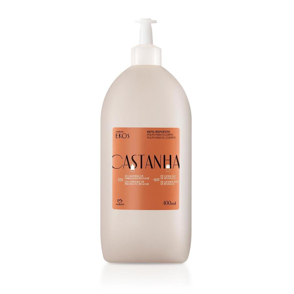 Refil Hidratante Para o Corpo Natura Ekos Castanha 400ml