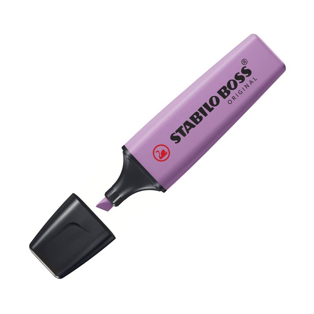 Pincel marca texto Boss Nature Colors Wildflower Grey Violet 70/162 Stabilo