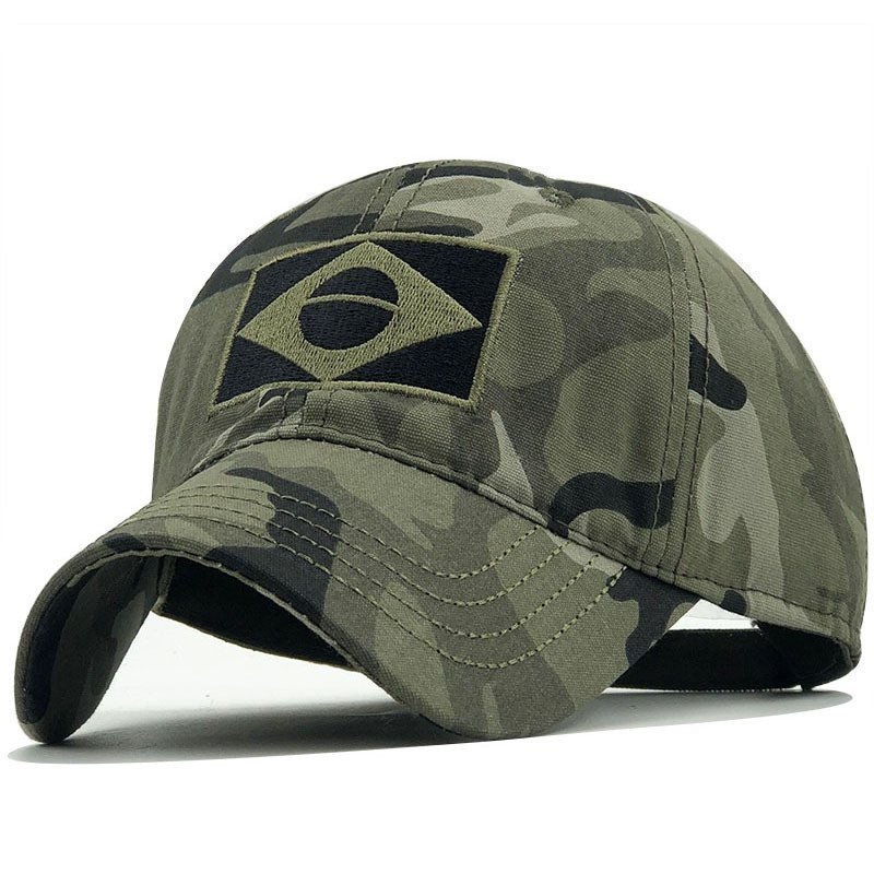 Bonés De Baseball Masculino Masculinos Bordados Brasil Bandeira Esporte Ao Ar Livre Chapéus De Caça Casuais