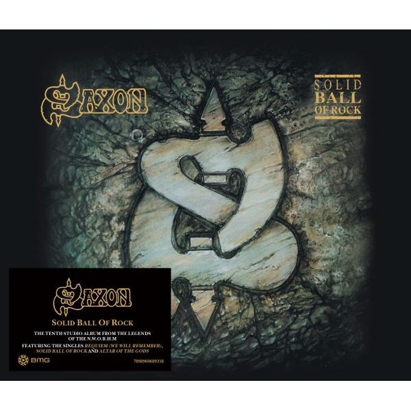 CD SAXON - SOLID BALL OF ROCK