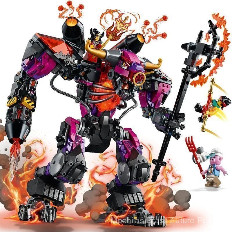 Compatível com blocos Lego, mecha transformador Sun Wukong, brinquedo de montar Rei Macaco para idades de 6 a 12 anos 8