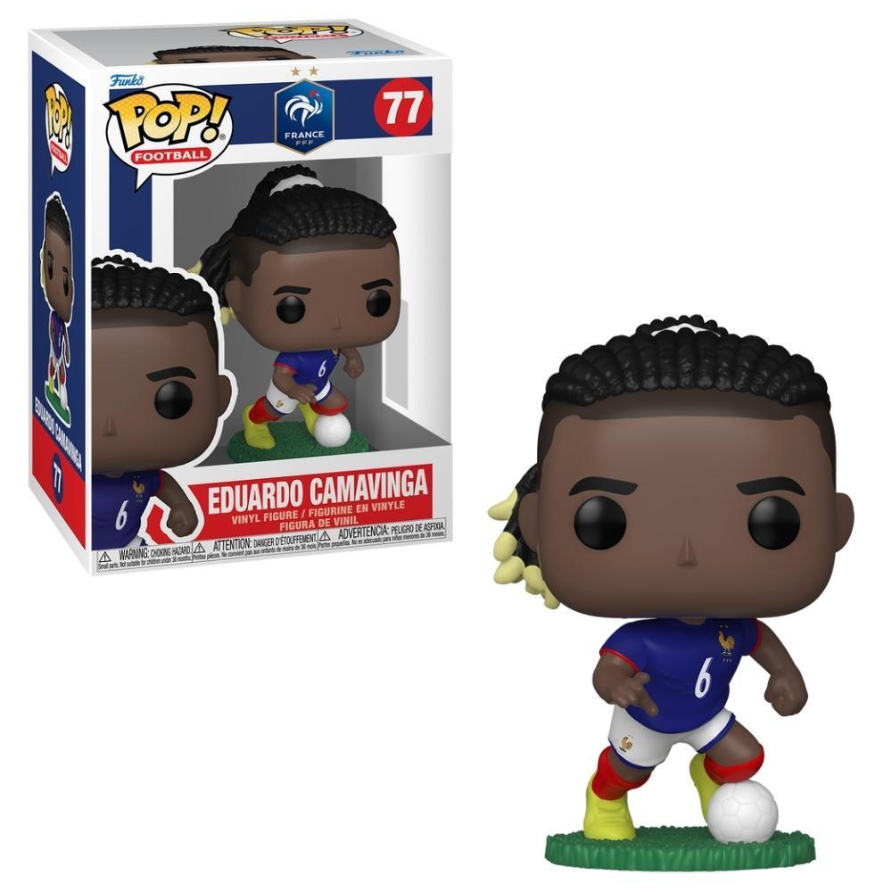 Boneco Funko Pop! Futebol França - Eduardo Camavinga
