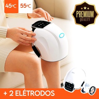 Joelheira Acupuntura Reumática Massageadora Vibração Aquecida infravermelho