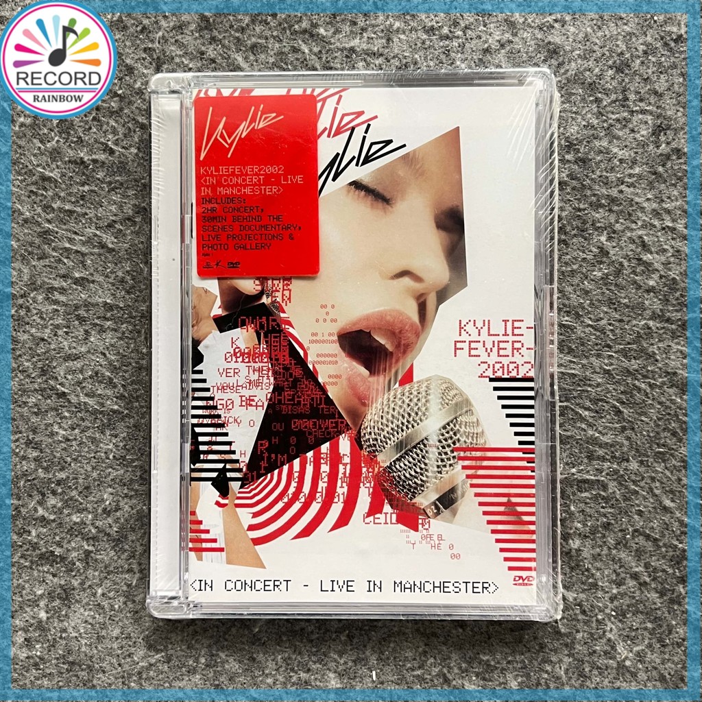 Kylie Minogue KylieFever2002 In Concert Live In Manchester Original DVD Album [Lacrado] Brand New 1Z07971 BRZK