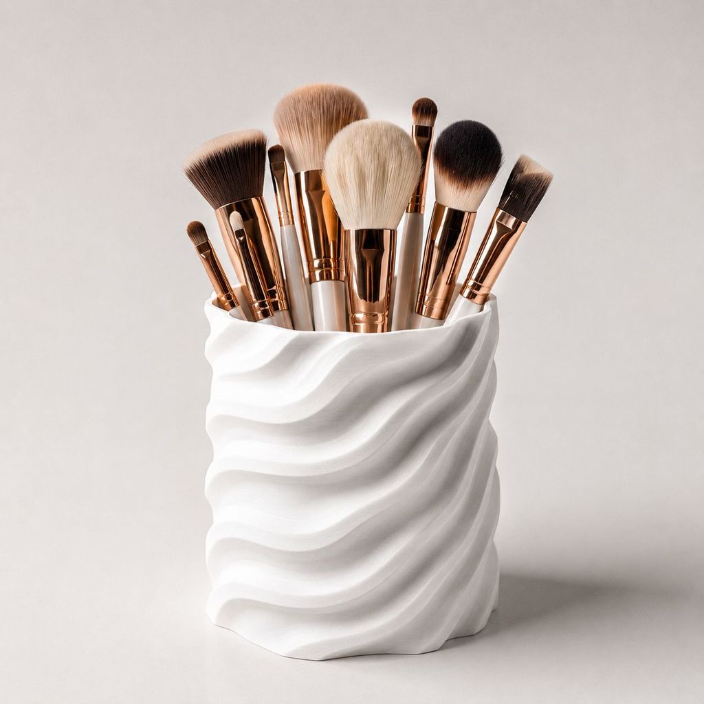 Porta Lápis Organizador Multiuso Design Moderno Caneta Pincel Treco Mesa