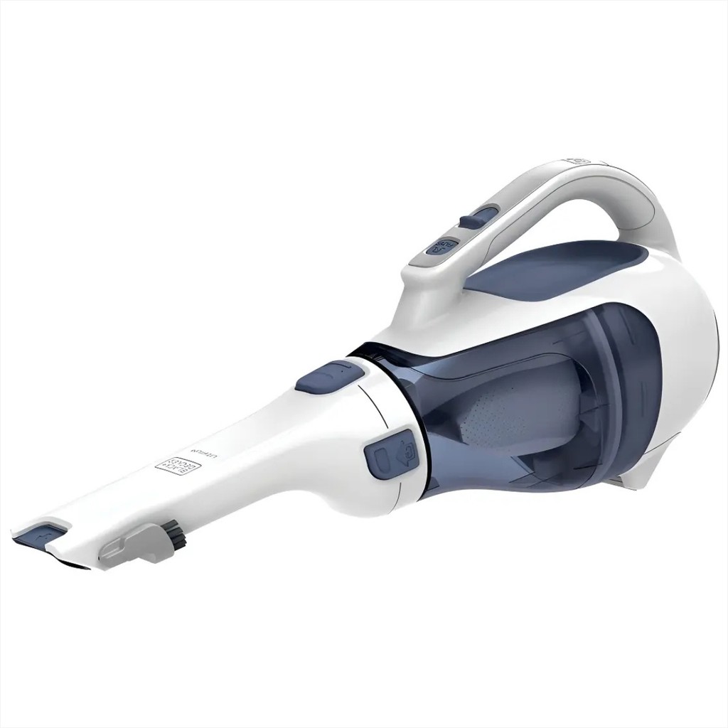 Aspirador de Pó Portátil Black+ Decker APB12000 - Bateria Lithium 12V - Filtro Lavável - com 3 Bocais