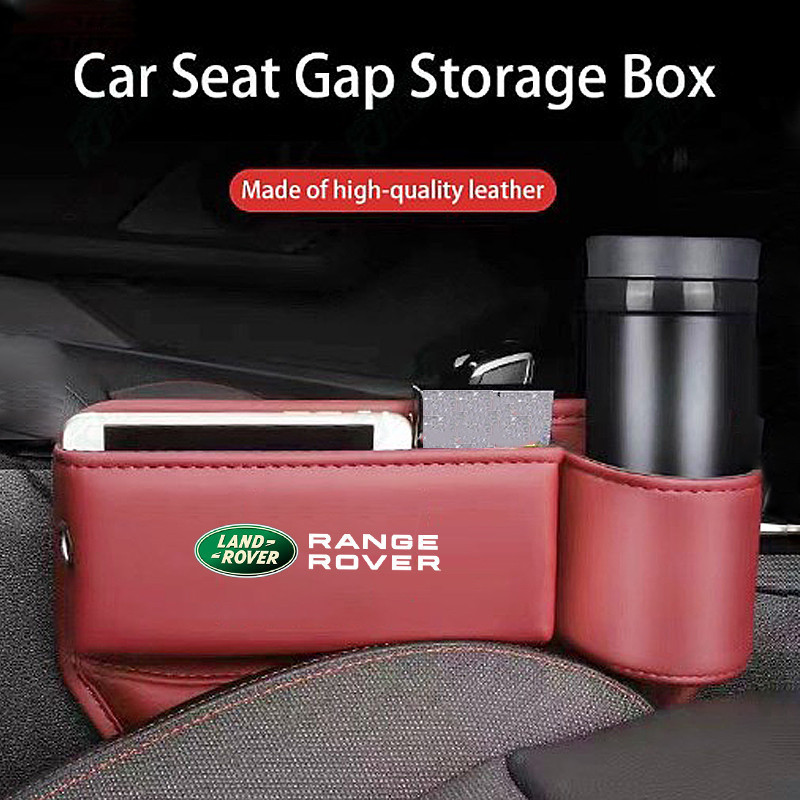 Caixa de armazenamento para carro Land Rover, caixa de armazenamento para console central do banco, caixa de armazenamen