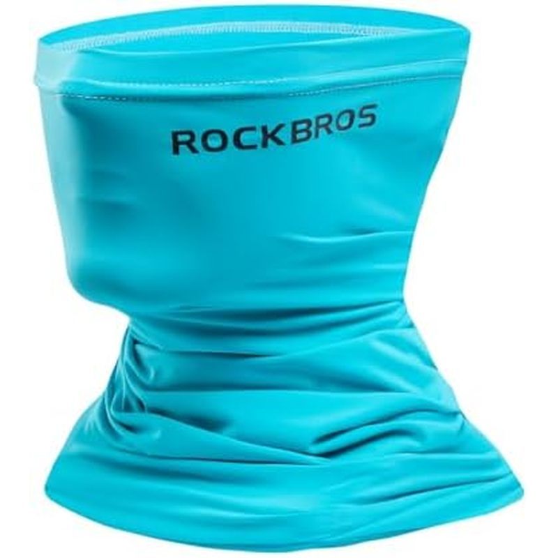ROCKBROS Cooling Neck Gaiter Bandana Máscara Facial Para Homens Polainas De Pescoço Verão Meia Face Cachecol Capa Proteç